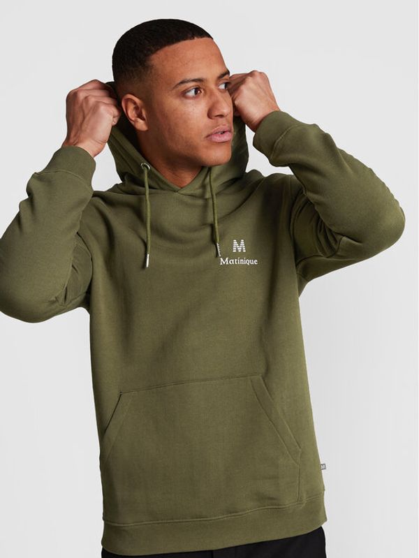 Matinique Matinique Суитшърт Bradley 30206026 Зелен Regular Fit