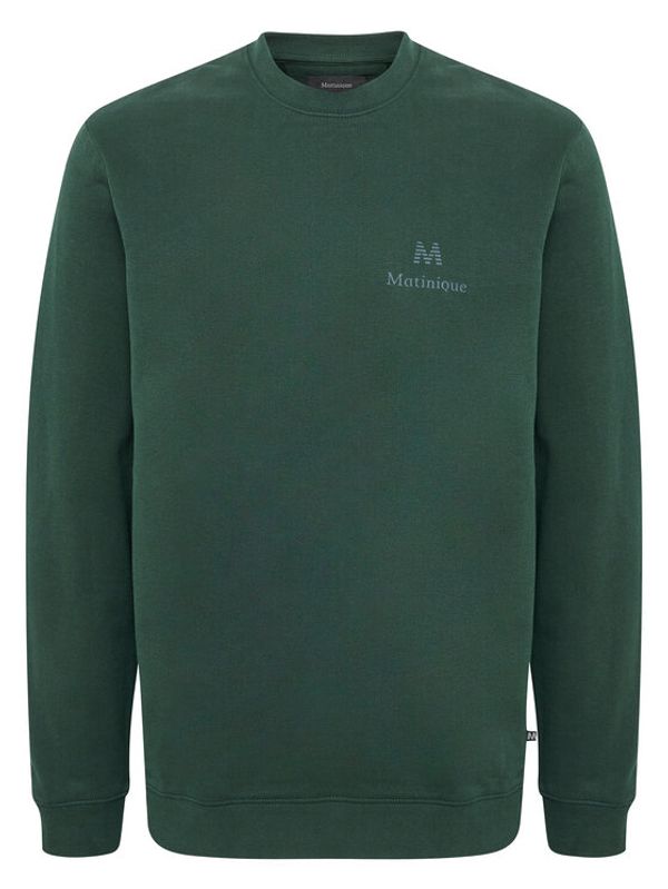 Matinique Matinique Суитшърт Bradley 30206029 Зелен Regular Fit