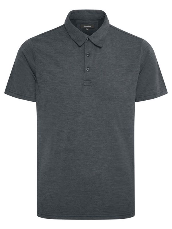 Matinique Matinique Тениска с яка и копчета 30206595 Тъмносин Regular Fit