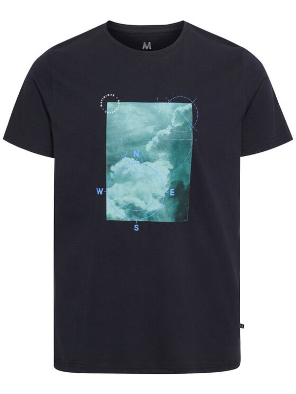 Matinique Matinique Тишърт 30206703 Тъмносин Regular Fit