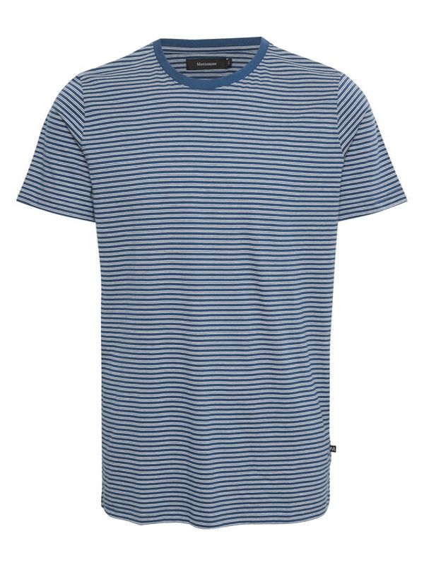 Matinique Matinique Тишърт Jermane 30206219 Син Regular Fit