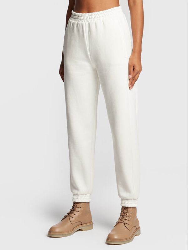 Max Mara Leisure Max Mara Leisure Долнище анцуг Fauno 37860126 Бял Regular Fit