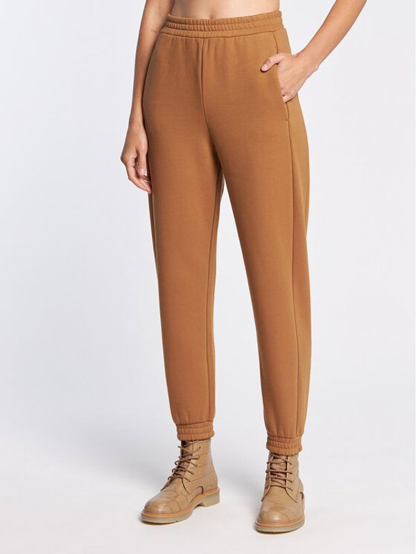 Max Mara Leisure Max Mara Leisure Долнище анцуг Fauno 37860126 Кафяв Regular Fit