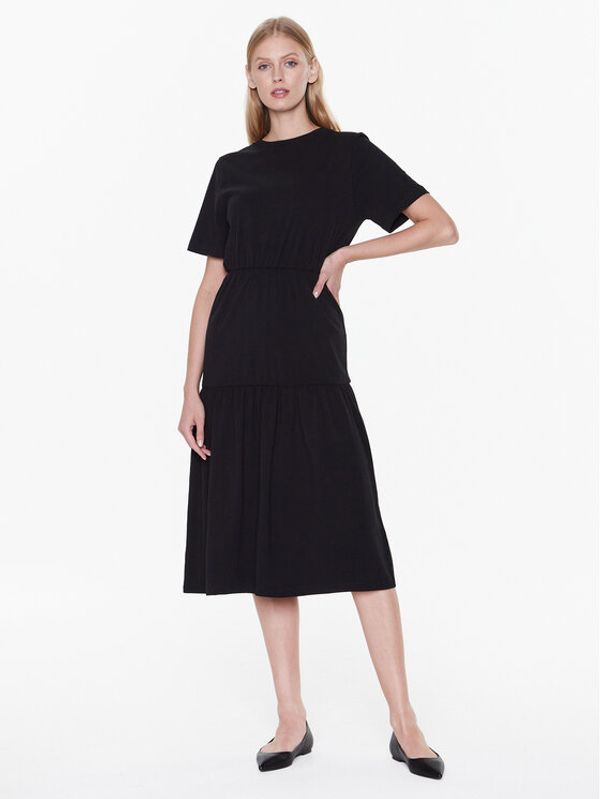 Max Mara Leisure Max Mara Leisure Ежедневна рокля Pergola 23362106 Черен Regular Fit