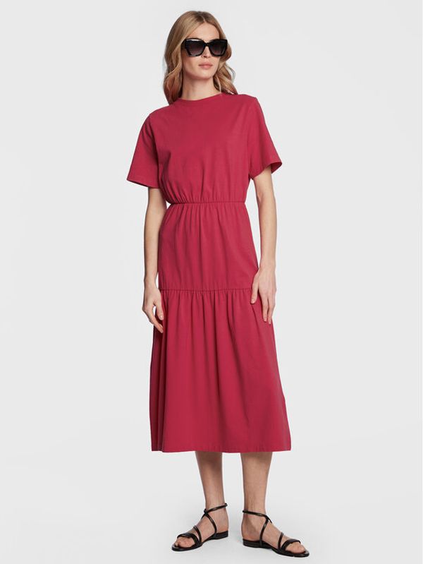 Max Mara Leisure Max Mara Leisure Ежедневна рокля Pergola 23362106 Розов Regular Fit