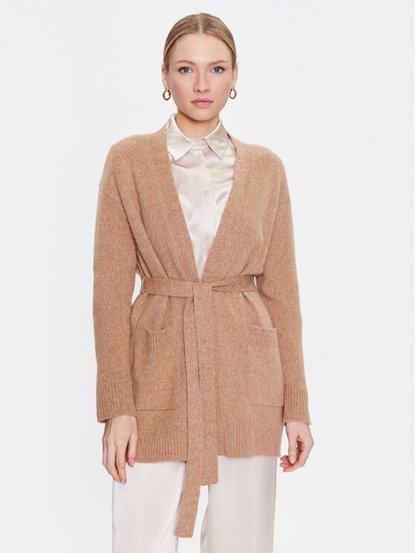 Max Mara Leisure Max Mara Leisure Кардиган Manetta 33460526 Бежов Regular Fit