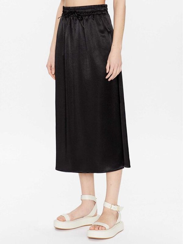 Max Mara Leisure Max Mara Leisure Миди пола Freda 23310102 Черен Regular Fit