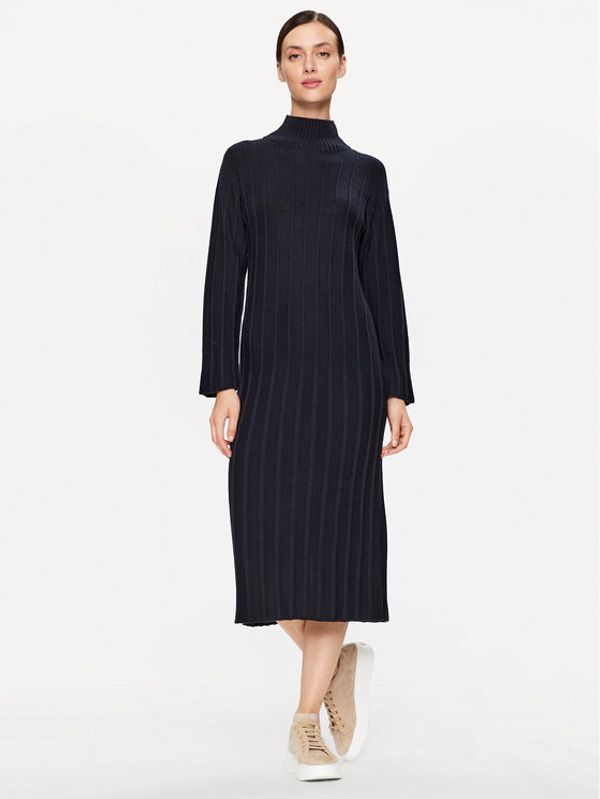 Max Mara Leisure Max Mara Leisure Плетена рокля Arezzo 2333260136 Тъмносин Regular Fit