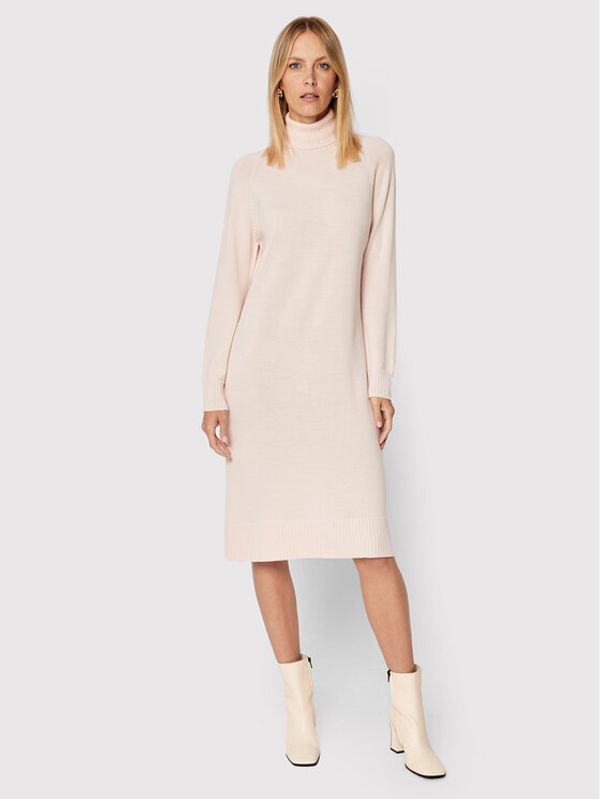 Max Mara Leisure Max Mara Leisure Плетена рокля Linfa 33260126 Розов Regular Fit