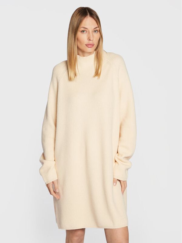 Max Mara Leisure Max Mara Leisure Плетена рокля Slalom 33260226 Бежов Regular Fit