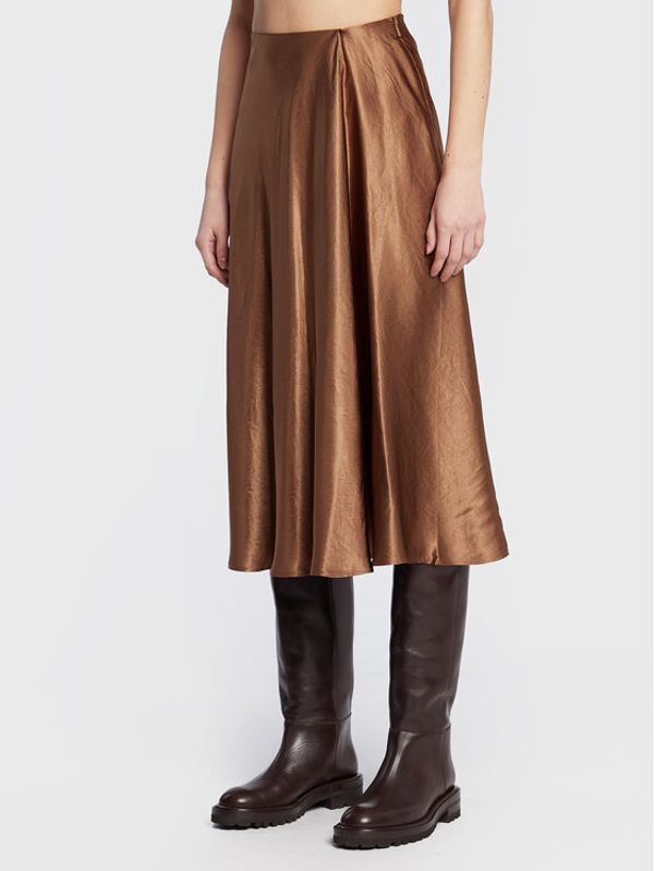 Max Mara Leisure Max Mara Leisure Пола тип трапец Coimbra 31060126 Кафяв Regular Fit