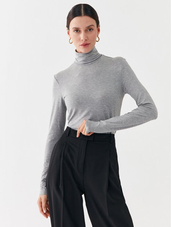 Max Mara Leisure Max Mara Leisure Поло Dede 23394606 Сив Regular Fit