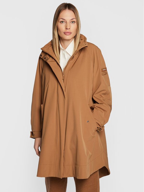 Max Mara Leisure Max Mara Leisure Преходно яке Beirut 30360126 Кафяв Oversize