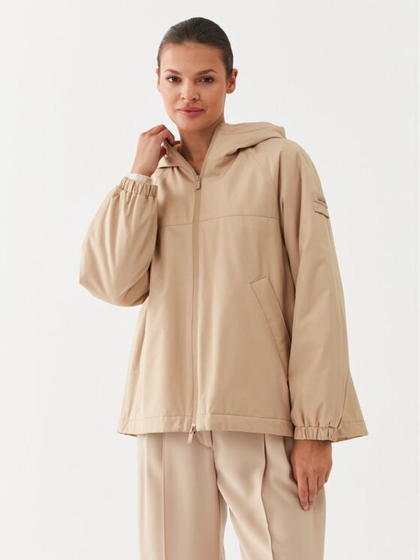 Max Mara Leisure Max Mara Leisure Преходно яке Geode 34860126 Бежов Relaxed Fit