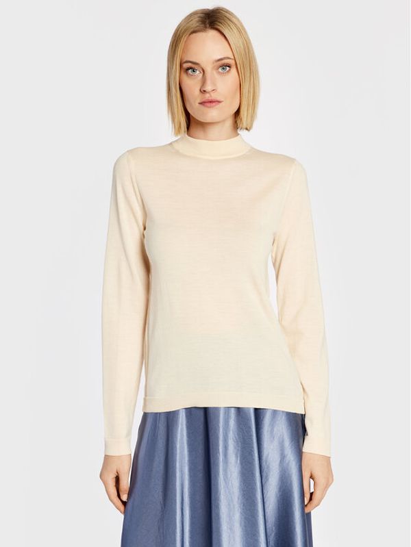 Max Mara Leisure Max Mara Leisure Пуловер Corinto 33660926 Бежов Regular Fit