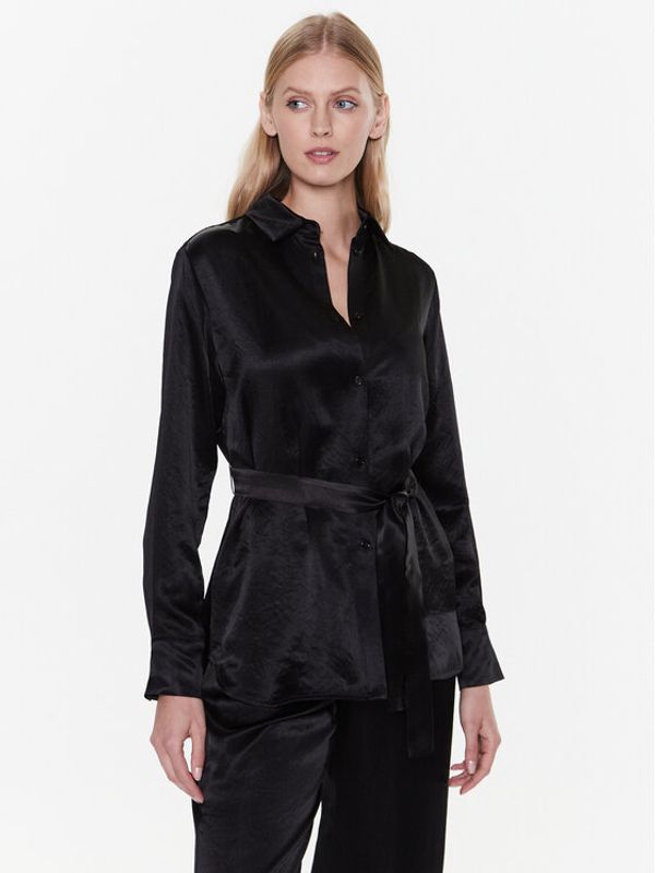 Max Mara Leisure Max Mara Leisure Риза Holiday 23311102 Черен Regular Fit