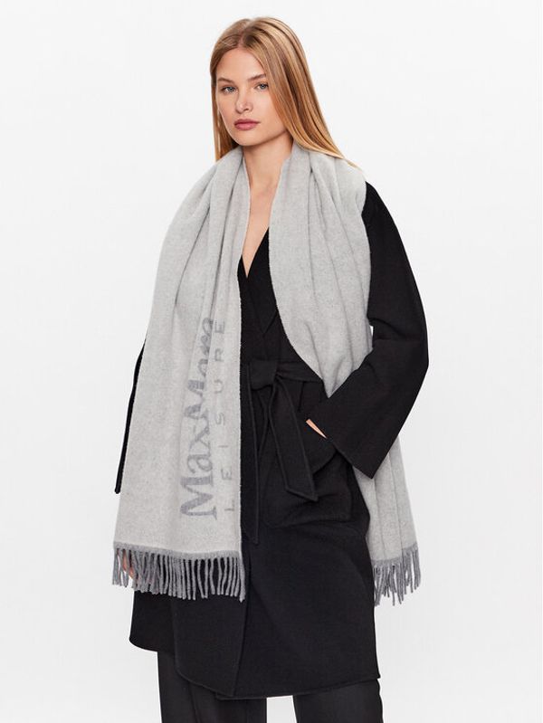 Max Mara Leisure Max Mara Leisure Шал Talco 2335460236 Сив