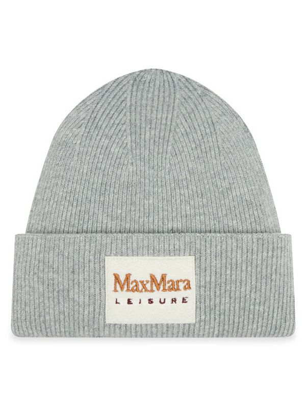 Max Mara Leisure Max Mara Leisure Шапка Giunto 2335760136600 Сив