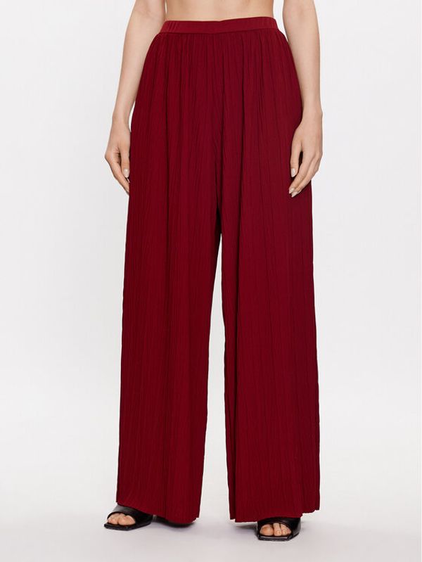 Max Mara Leisure Max Mara Leisure Текстилни панталони Alfonsa 2337860134 Бордо Wide Leg