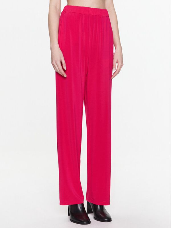 Max Mara Leisure Max Mara Leisure Текстилни панталони Pontile 2337810536 Розов Regular Fit