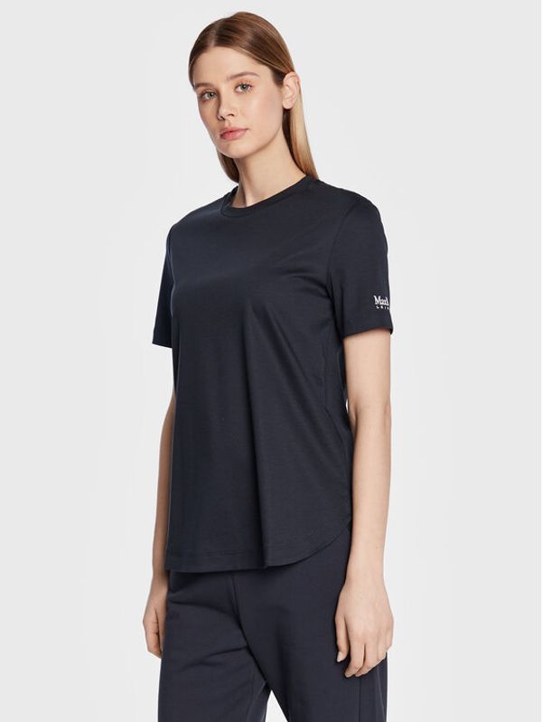 Max Mara Leisure Max Mara Leisure Тишърт Tazzina 23394107 Тъмносин Regular Fit