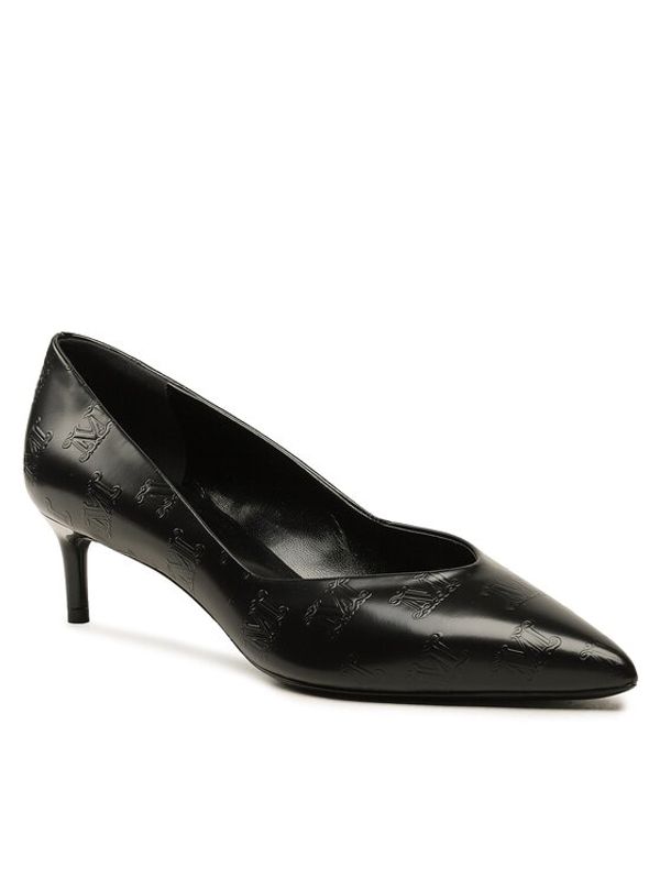 Max Mara Max Mara Обувки на ток Damierpump 2345260137600 Черен