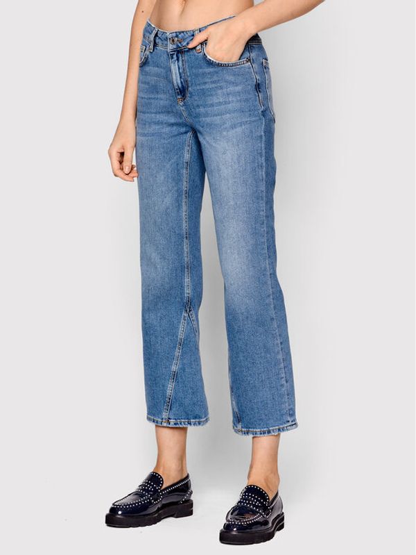 MAX&Co. MAX&Co. Дънки Broccato 71810522 Син Flared Leg