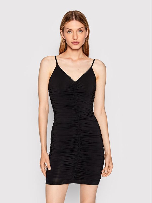 MAX&Co. MAX&Co. Коктейлна рокля Crociera 76249222 Черен Slim Fit