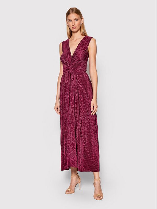 MAX&Co. MAX&Co. Коктейлна рокля Cruna 76249722 Бордо Regular Fit