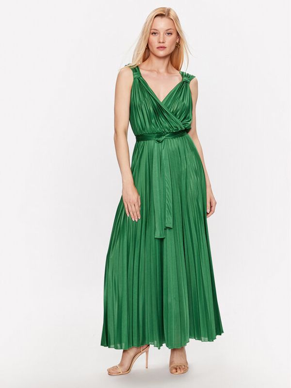 MAX&Co. MAX&Co. Коктейлна рокля Raffa 76240723 Зелен Regular Fit