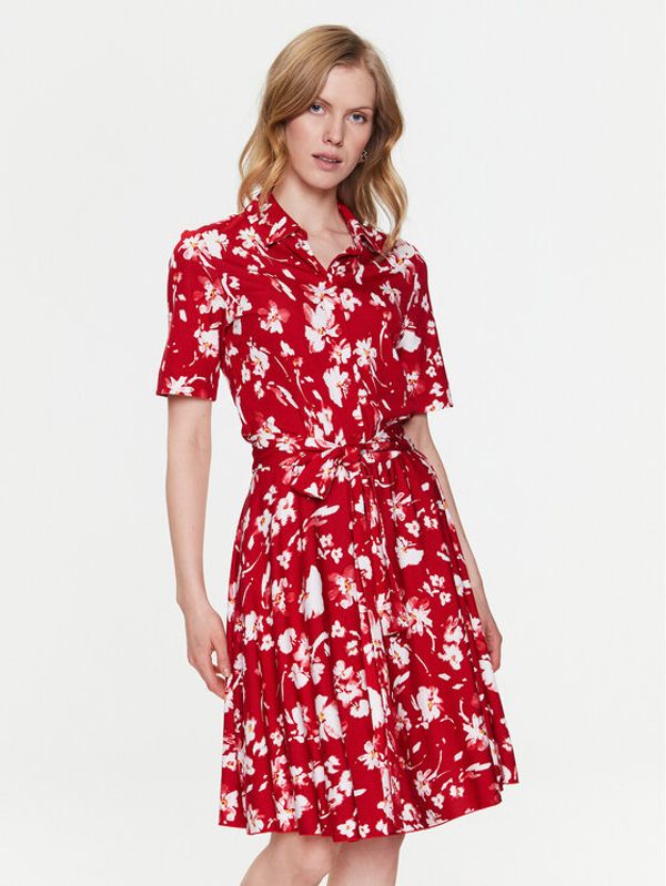 MAX&Co. MAX&Co. Рокля тип риза Francia 76212223 Червен Regular Fit