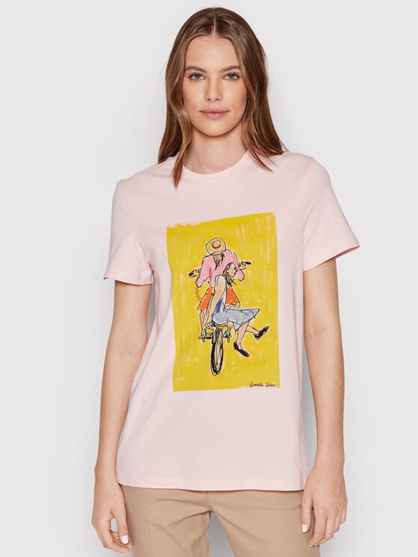 MAX&Co. MAX&Co. Тишърт Bici 79719122 Розов Regular Fit