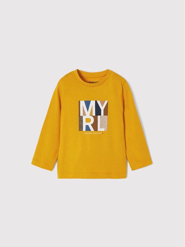 Mayoral Mayoral Блуза 108 Жълт Regular Fit