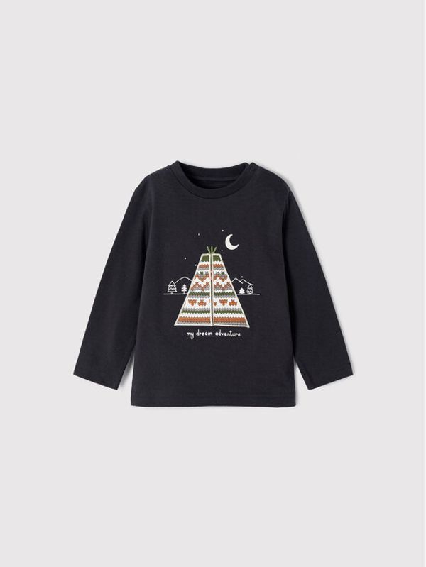 Mayoral Mayoral Блуза 2007 Сив Regular Fit