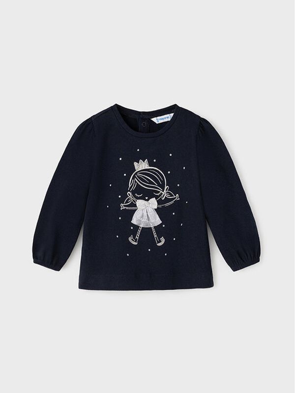 Mayoral Mayoral Блуза 2084 Тъмносин Regular Fit