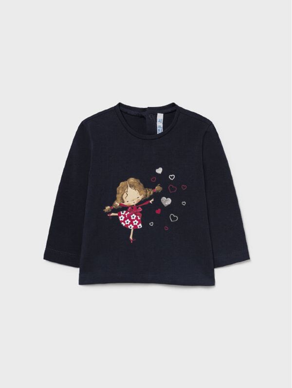 Mayoral Mayoral Блуза 2085 Тъмносин Regular Fit