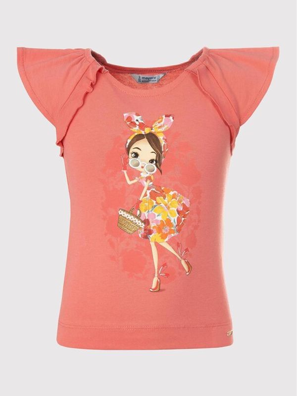 Mayoral Mayoral Блуза 3001 Бял Regular Fit