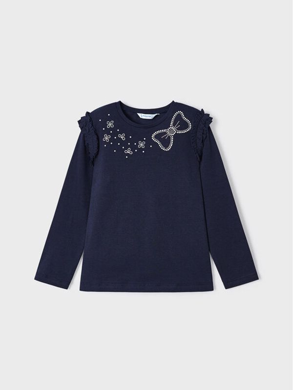 Mayoral Mayoral Блуза 4.003 Тъмносин Regular Fit