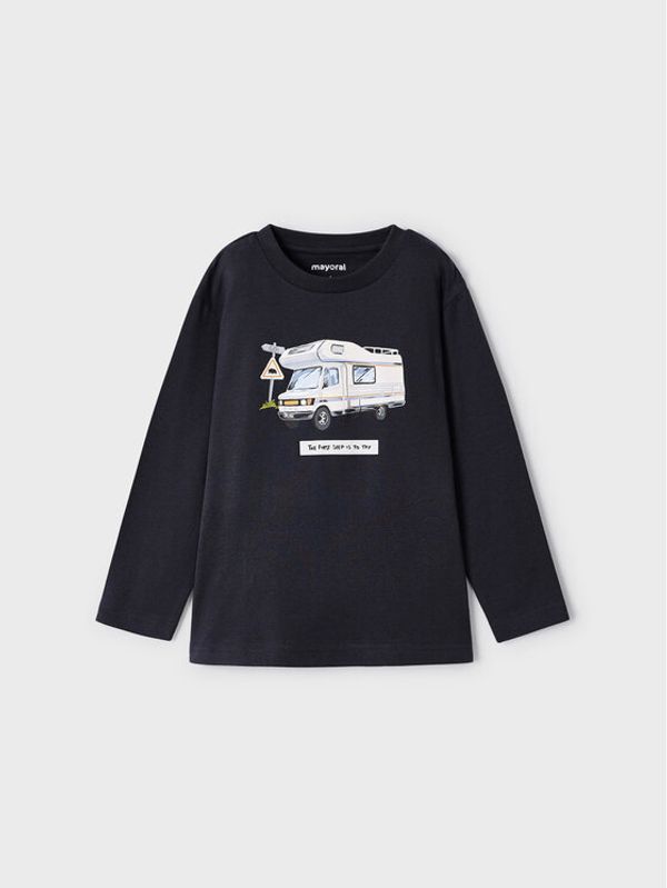 Mayoral Mayoral Блуза 4.023 Сив Regular Fit