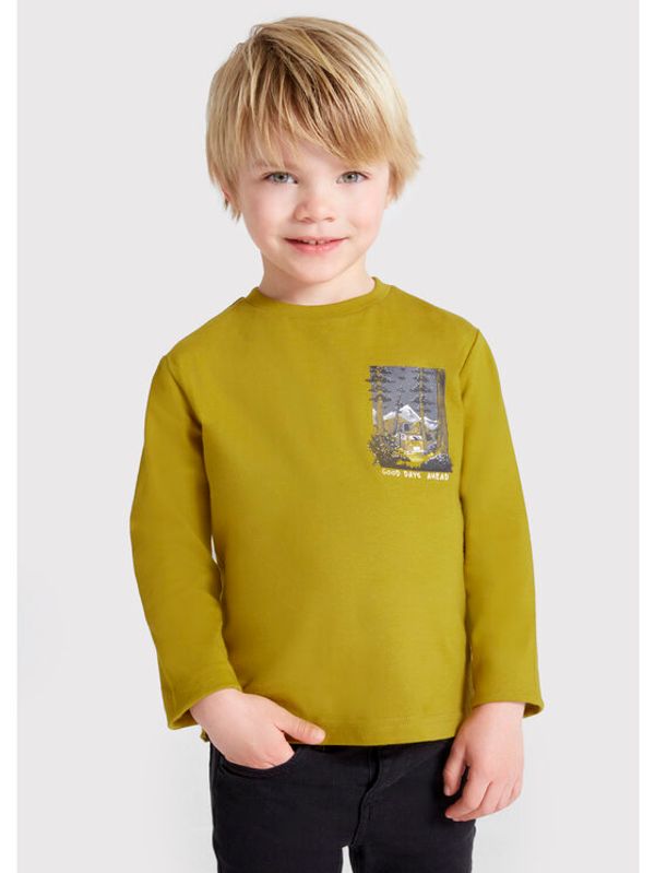 Mayoral Mayoral Блуза 4005 Зелен Regular Fit