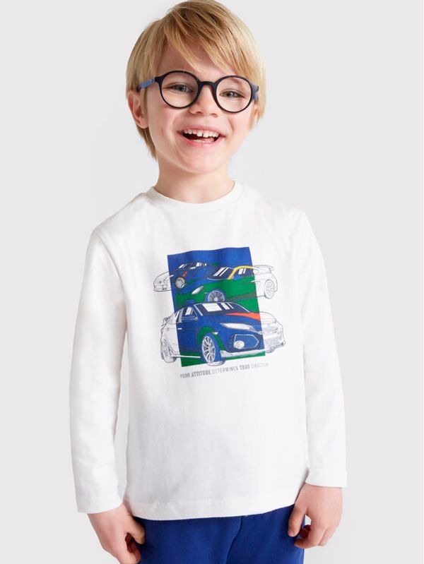 Mayoral Mayoral Блуза 4010 Бял Regular Fit