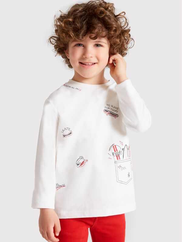 Mayoral Mayoral Блуза 4019 Бял Regular Fit