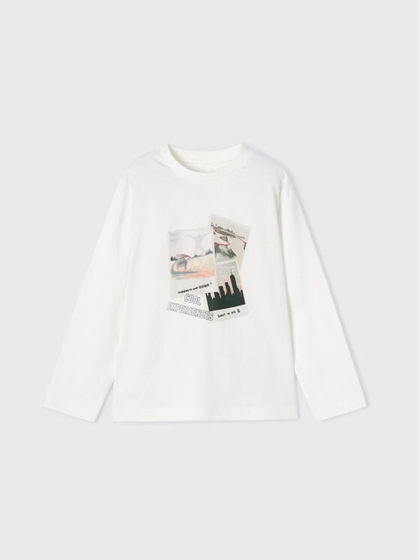 Mayoral Mayoral Блуза 4022 Бял Regular Fit