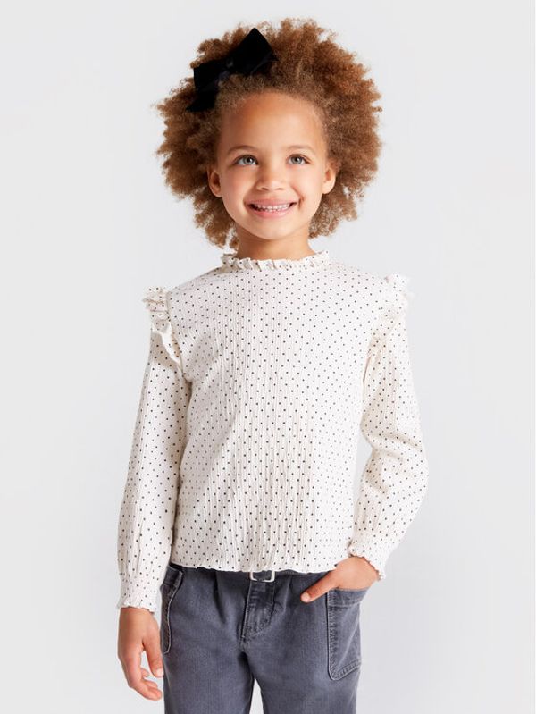 Mayoral Mayoral Блуза 4031 Бял Regular Fit