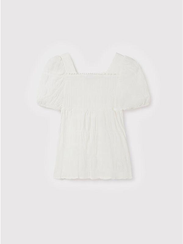 Mayoral Mayoral Блуза 6122 Бял Regular Fit