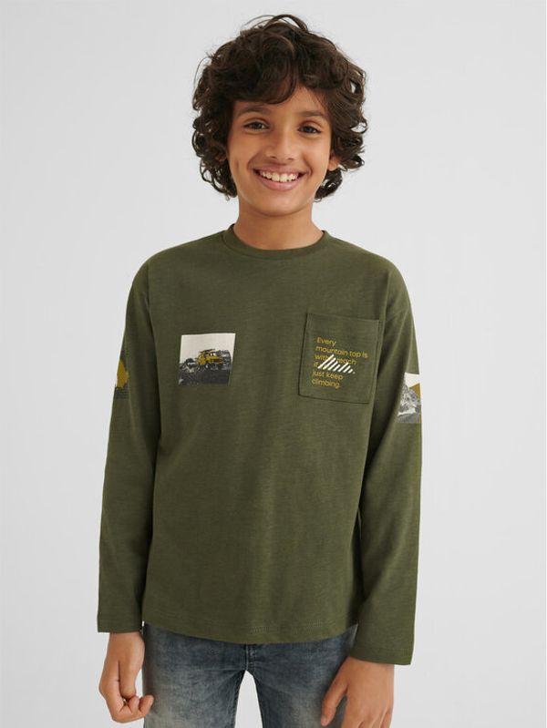 Mayoral Mayoral Блуза 7006 Зелен Regular Fit