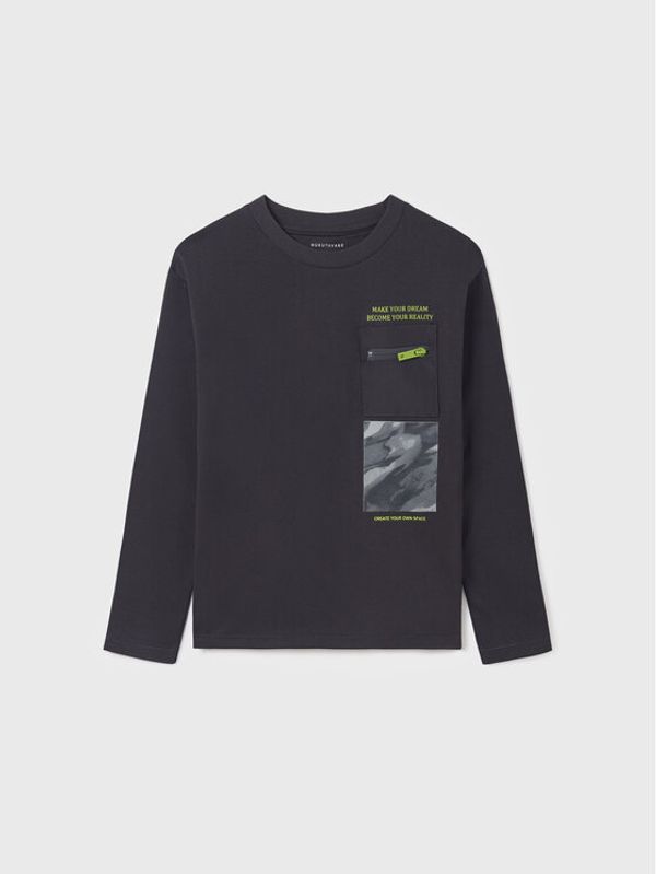 Mayoral Mayoral Блуза 7012 Сив Regular Fit