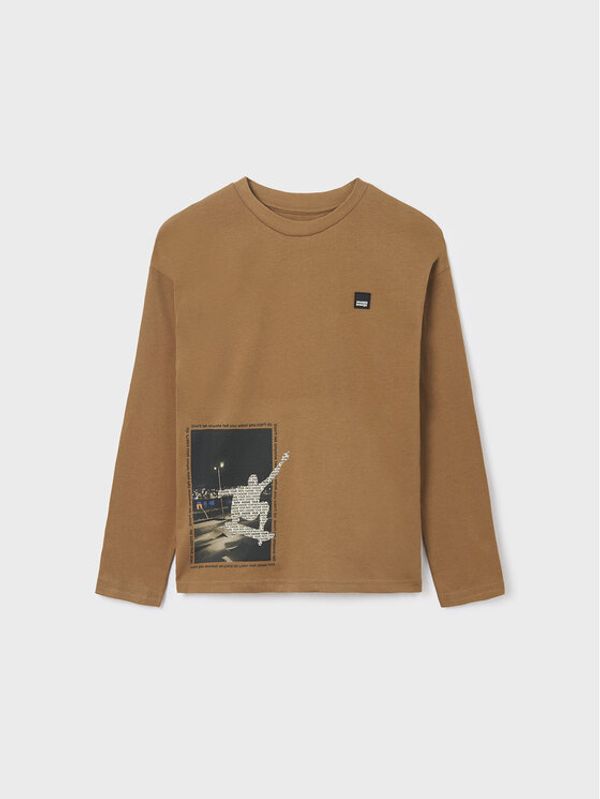 Mayoral Mayoral Блуза 7017 Кафяв Regular Fit