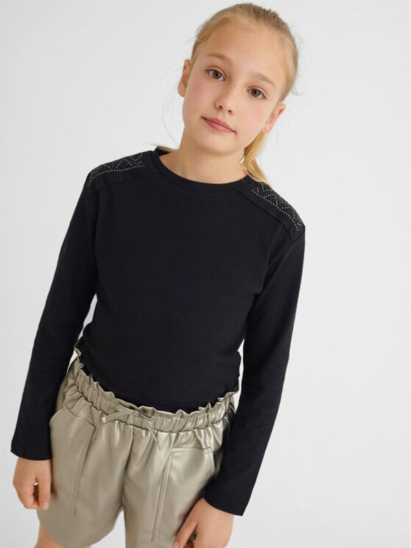 Mayoral Mayoral Блуза 7022 Черен Regular Fit