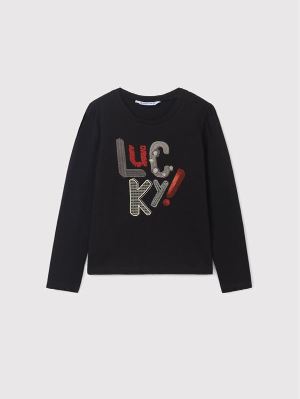 Mayoral Mayoral Блуза 7023 Черен Regular Fit